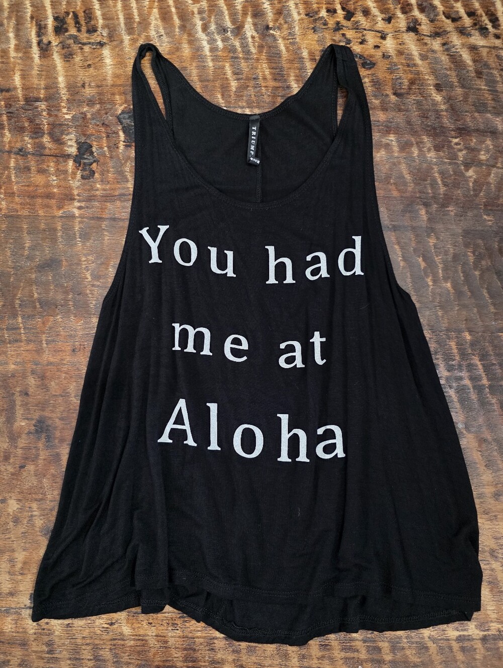 Womens Tank Top "You had me at Aloha"